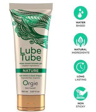 Натуральный лубрикант LUBE TUBE NATURE, 150 мл ORGIE (Бразилия-Португалия) 21081 фото