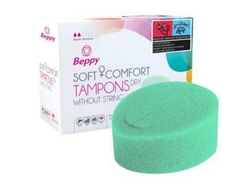 Жіночі гігієнічні м'які тампони Beppy Soft+Comfort Tampons DRY 2 шт BP5 фото