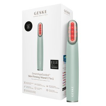 Устройство для укрепления и тонизации кожи лица с поворотной головкой GESKE Skin Firming Wand 7в1 green HB0440 фото