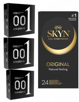 SKYN ORIGINAL (24 шт) та OLO Black (9 шт) SOS289 фото