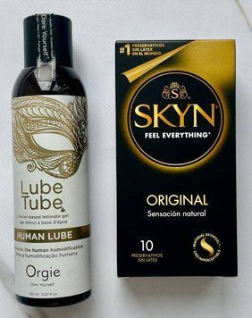 Набір Skyn Original 10 шт - Лубрикант ORGIE HUMAN LUBE intimate gel, 150 мл SOS2956 фото