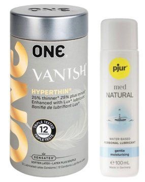 Набір 12 шт ONE Vanish + Pjur MED Natural Glide 100 мл SOS13078 фото