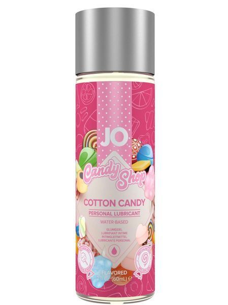 Лубрикант на водній основі System JO H2O &mdash; Candy Shop &mdash; Cotton Candy (60 мл) без цукру та парабенів SO2618 фото
