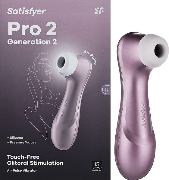 Вакуумний стимулятор Satisfyer Pro 2 violet SO6730 фото