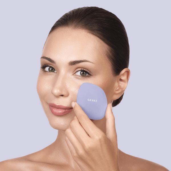 Щітка для обличчя GESKE Facial Brush 4в1 purple HB0046 фото
