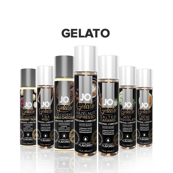 Змазка на водній основі System JO GELATO Hazelnut Espresso (30 мл) без цукру, парабенів та пропіленг SO1463 фото