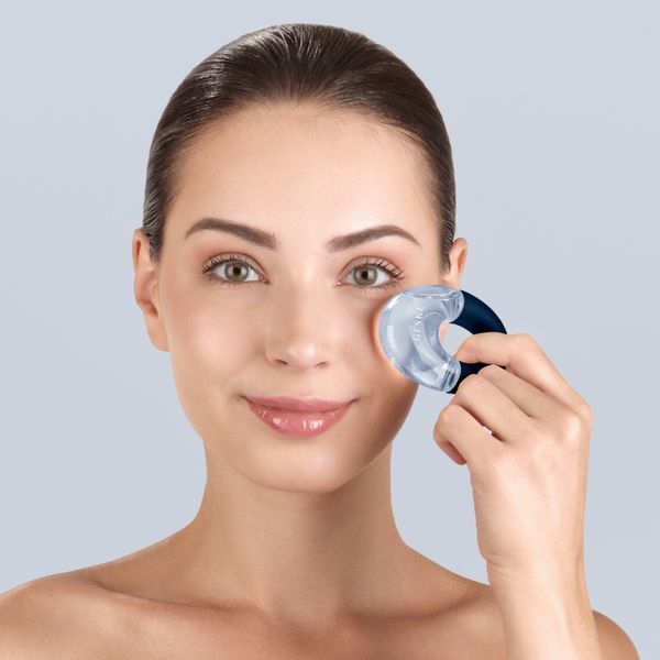 Масажер для очей GESKE Cool&Warm Eye Massager 7в1 midnight HB0312 фото