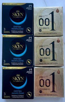 Набір 18 шт OLO Лід і Полум'я 001 + Skyn Extra Lube SOS3826 фото