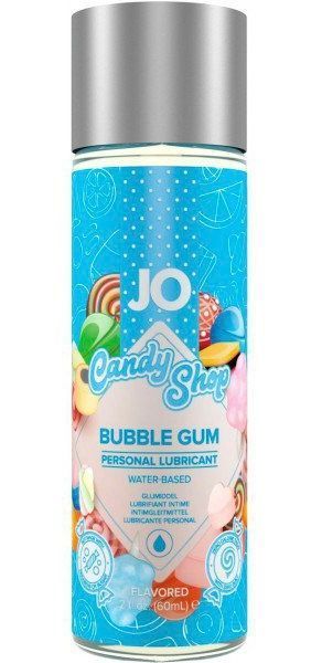 Лубрикант на водній основі System JO H2O &mdash; Candy Shop &mdash; Bubblegum (60 мл) без цукру та парабенів SO2619 фото