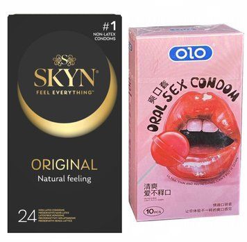 Набор: Skyn Original 24 штук + OLO Oral Candy 10 штук SOS40 фото