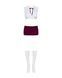 Эротический костюм студентки Obsessive Student 4 pcs costume L/XL, топ, юбка, стринги, гольфы SO7732 фото 3