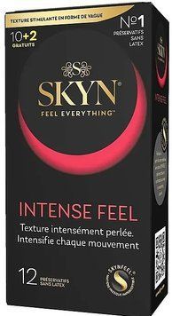 Skyn Intense feel 12 штук. Без латексу з точковим рельєфом. SK153 фото
