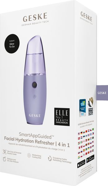 Увлажнитель для кожи лица GESKE Facial Hydration Refresher 4 in 1 purple HB0156 фото