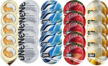 Набір з OLO Ice Durable + ONE Strong + ONE Mint + ONE Chocolate Strawberry + ONE Banana SOS8718 фото