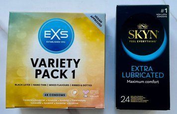 Набір Skyn Extra Lube 24 шт - EXS Mixed Variety Pack 1, 48 штук SOS3085 фото