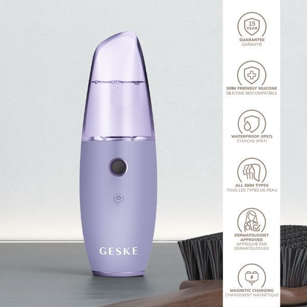 Увлажнитель для кожи лица GESKE Facial Hydration Refresher 4 in 1 purple HB0156 фото