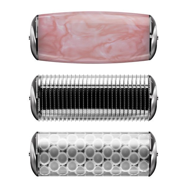 Ролер для голкової мезотерапії обличчя та тіла GESKE MicroNeedle Face&Body Roller 9в1 white HB0025 фото