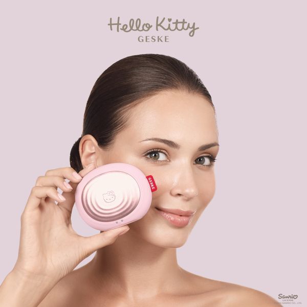 Электронная ультразвуковая термощетка для лица GESKE Sonic Thermo Facial Brush 5в1 HB0245 фото
