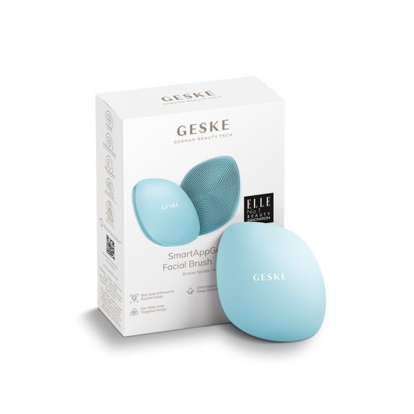 Щітка для обличчя GESKE Facial Brush 4в1 turquoise HB0048 фото