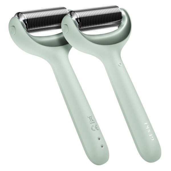 Электронный роллер для лица и тела с микроиглами GESKE MicroNeedle Face&Body Roller 8в1 green HB0206 фото