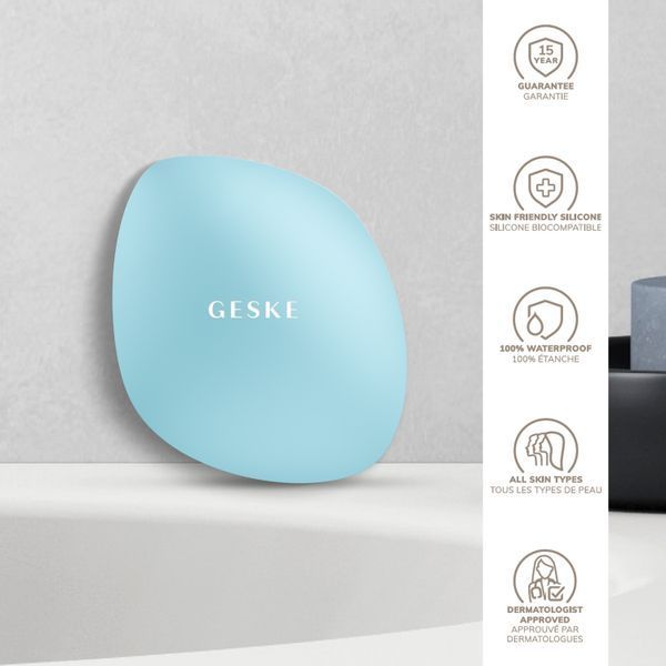 Щітка для обличчя GESKE Facial Brush 4в1 turquoise HB0048 фото