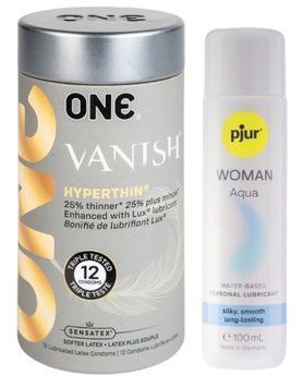 Набір 12 шт ONE Vanish + Pjur Woman Aqua 100 мл SOS13075 фото