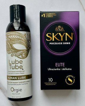 Набір Skyn Elite 10 шт - Лубрикант ORGIE HUMAN LUBE intimate gel, 150 мл SOS2959 фото