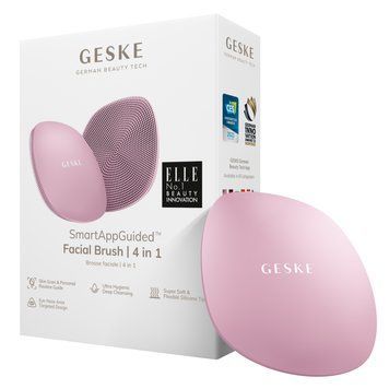 Щітка для обличчя GESKE Facial Brush 4в1 pink HB0049 фото