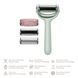 Ролер для голкової мезотерапії обличчя та тіла GESKE MicroNeedle Face&Body Roller 9в1 green HB0026 фото 2