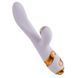 Вибратор-кролик с флогером LOCKINK SEVANDA Whip Vibrating Massage Wand - White & Golden SX0904 фото 2
