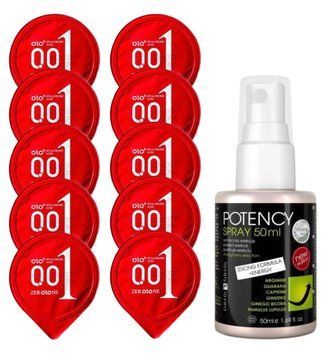 Комплект OLO Warming 001 10 шт + Lovely Lovers Potency Spray (50 мл) SOS14414 фото