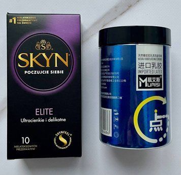 Комплект SKYN Elite 10 шт + Muaisi 0.02 мм Blue 12 шт SOS2760 фото