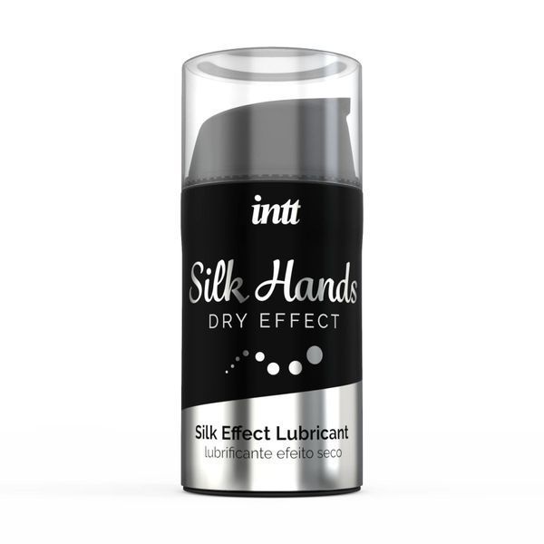 Ультрагустая силиконовая смазка Intt Silk Hands (15 мл) с матовым эффектом, шелковистый эффект SO2923 фото