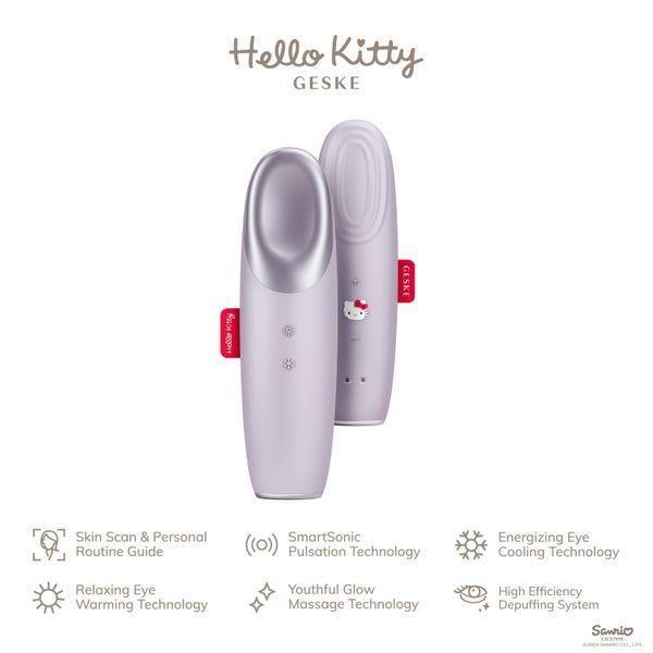 Енерджайзер для очей GESKE Warm&Cool Eye Energizer 6в1 by Hello Kitty purple HB0249 фото