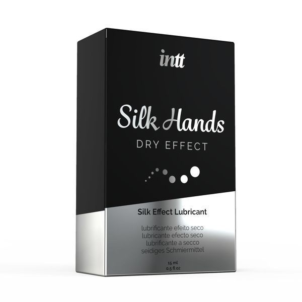 Ультрагустая силиконовая смазка Intt Silk Hands (15 мл) с матовым эффектом, шелковистый эффект SO2923 фото