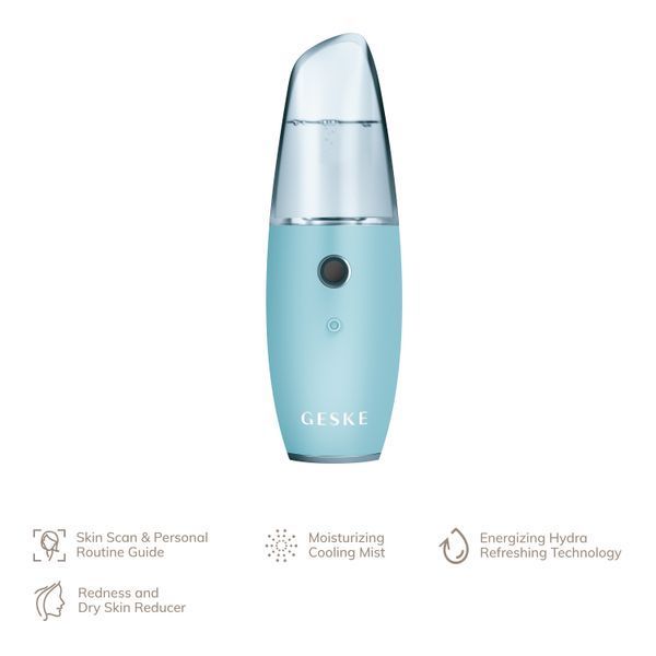 Увлажнитель для кожи лица GESKE Facial Hydration Refresher 4 in 1 turquoise HB0158 фото
