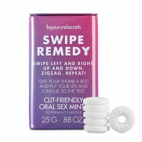 М'ятні цукерки Bijoux Indiscrets Swipe Remedy &ndash; clitherapy oral sex mints SO5911 фото