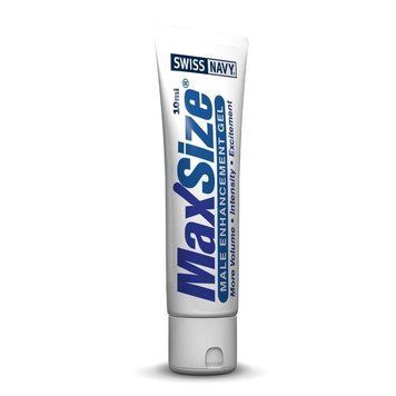 Крем для поліпшення чоловічою сили Swiss Navy Max Size Cream 10 мл SO5638 фото