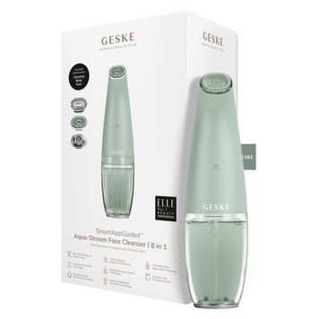 Очищуючий засіб для обличчя GESKE Aqua-Stream Face Cleanser 8в1 green HB0398 фото