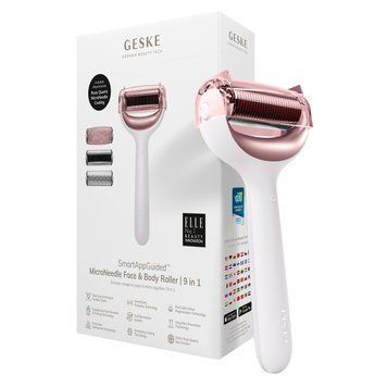 Роллер для игловой мезотерапии лица и тела GESKE MicroNeedle Face&Body Roller 9в1 starlight HB0209 фото