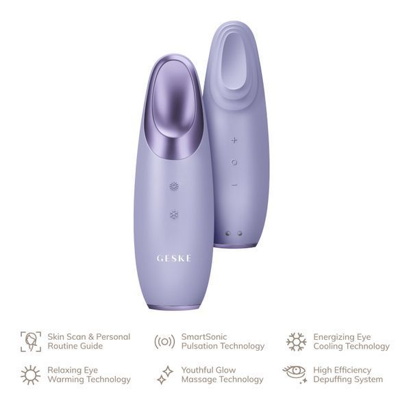 Енерджайзер для очей GESKE Warm&Cool Eye Energizer 6в1 purple HB0112 фото