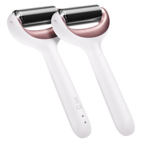 Ролер для голкової мезотерапії обличчя та тіла GESKE MicroNeedle Face&Body Roller 9в1 starlight HB0209 фото