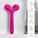 Електронний ультразвуковий ролик для обличчя та тіла GESKE Sonic Facial&Body Roller 4в1 magenta HB0031 фото 3