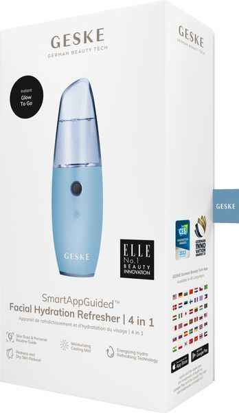 Увлажнитель для кожи лица GESKE Facial Hydration Refresher 4 in 1 aquamarine HB0160 фото