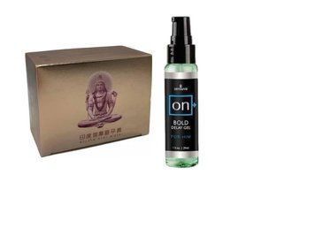 OLO Gold Budda 10 шт.+. Пролонгатор для чоловіків Sensuva - ON Bold (29 мл) SOS6599 фото