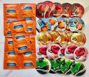 Набір 35 штук ONE Flavor Waves, Studs, Ribs - PASANTE Warming SOS1462 фото
