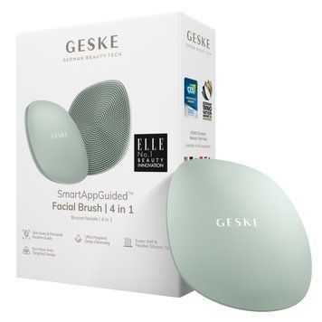 Щітка для обличчя GESKE Facial Brush 4в1 green HB0052 фото