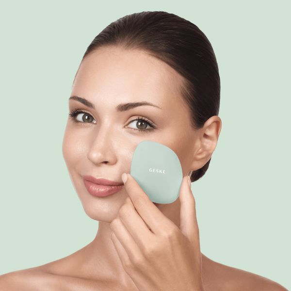 Щітка для обличчя GESKE Facial Brush 4в1 green HB0052 фото
