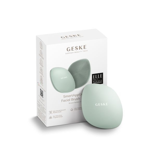 Щітка для обличчя GESKE Facial Brush 4в1 green HB0052 фото