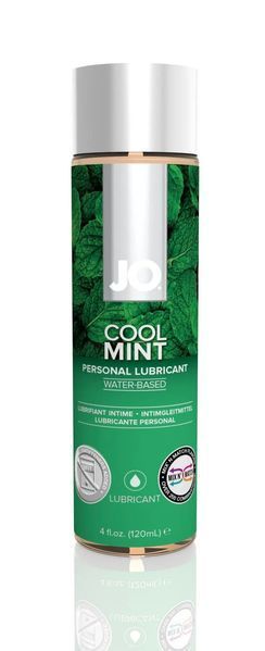 Змазка на водній основі System JO H2O &mdash; Cool Mint (120 мл) без цукру, рослинний гліцерин SO1775 фото